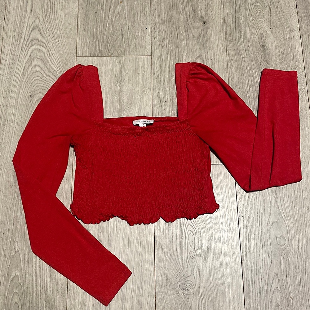 TOPSHOP squareneck shirt